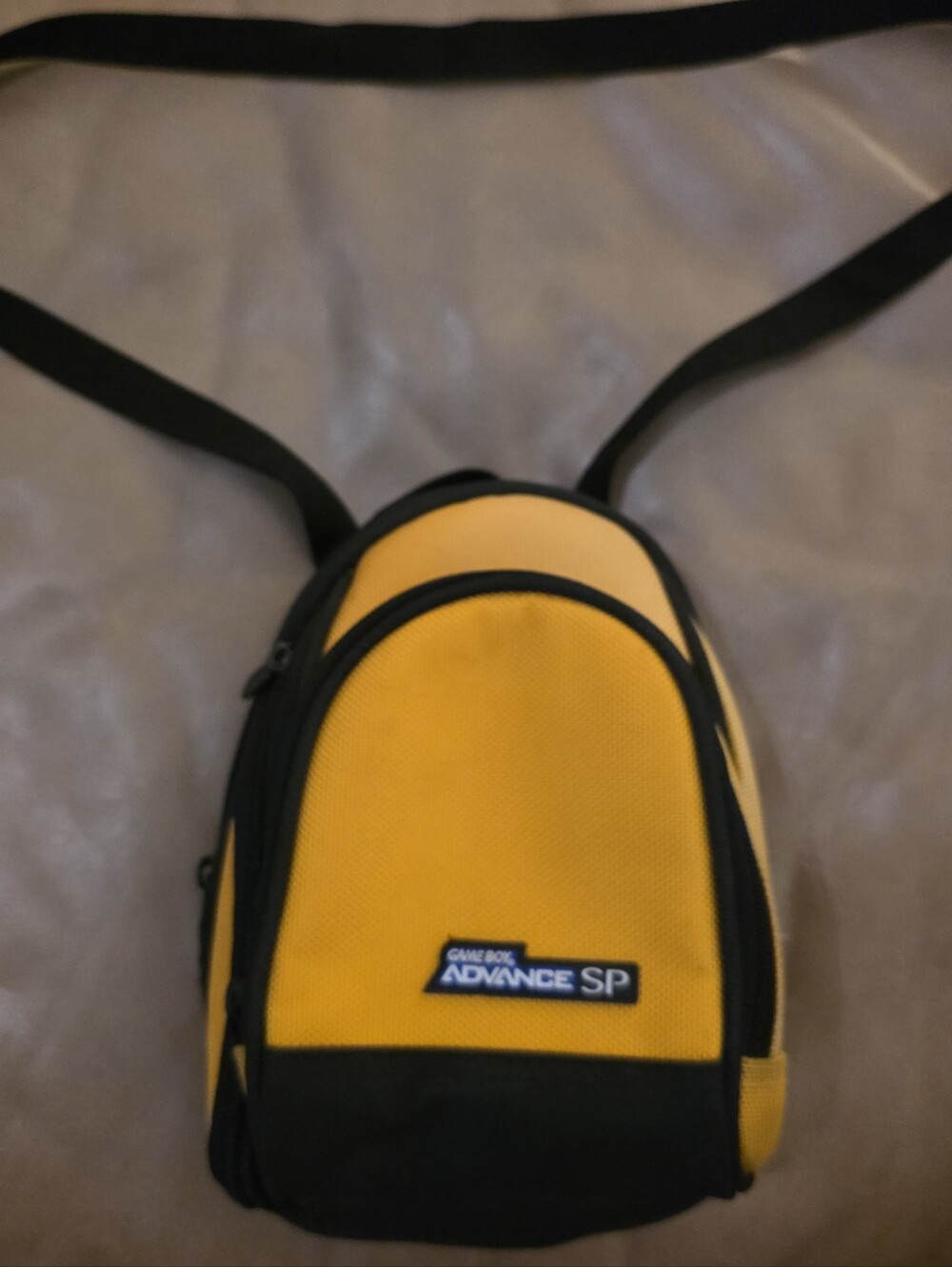 Retro Nintendo Yellow and Black Game Boy Advance SP Shoulder Bag